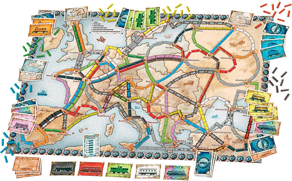 LES AVENTURIERS DU RAIL - EUROPE