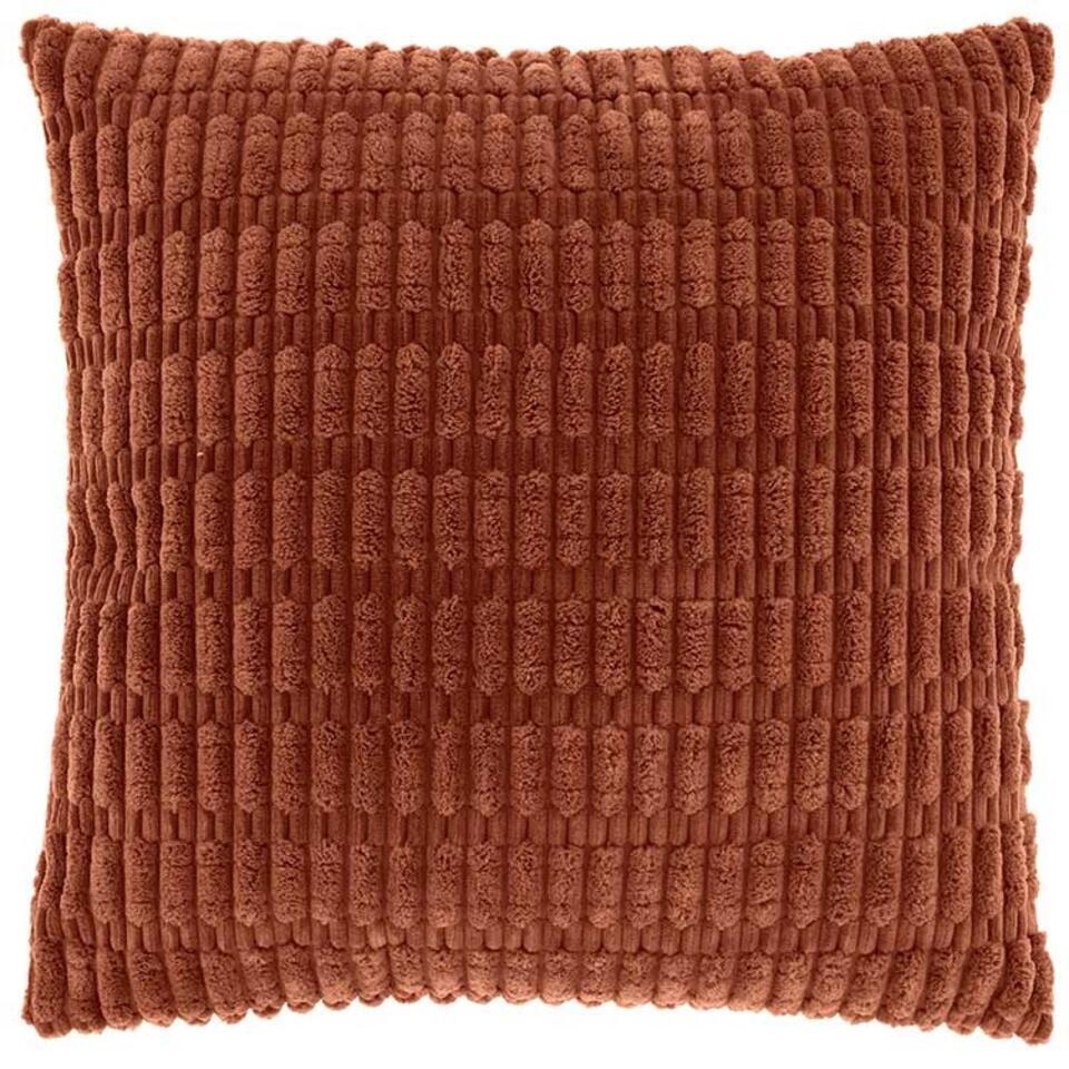 Unique Living - Sierkussen Cedro Marsala -45x45cm
