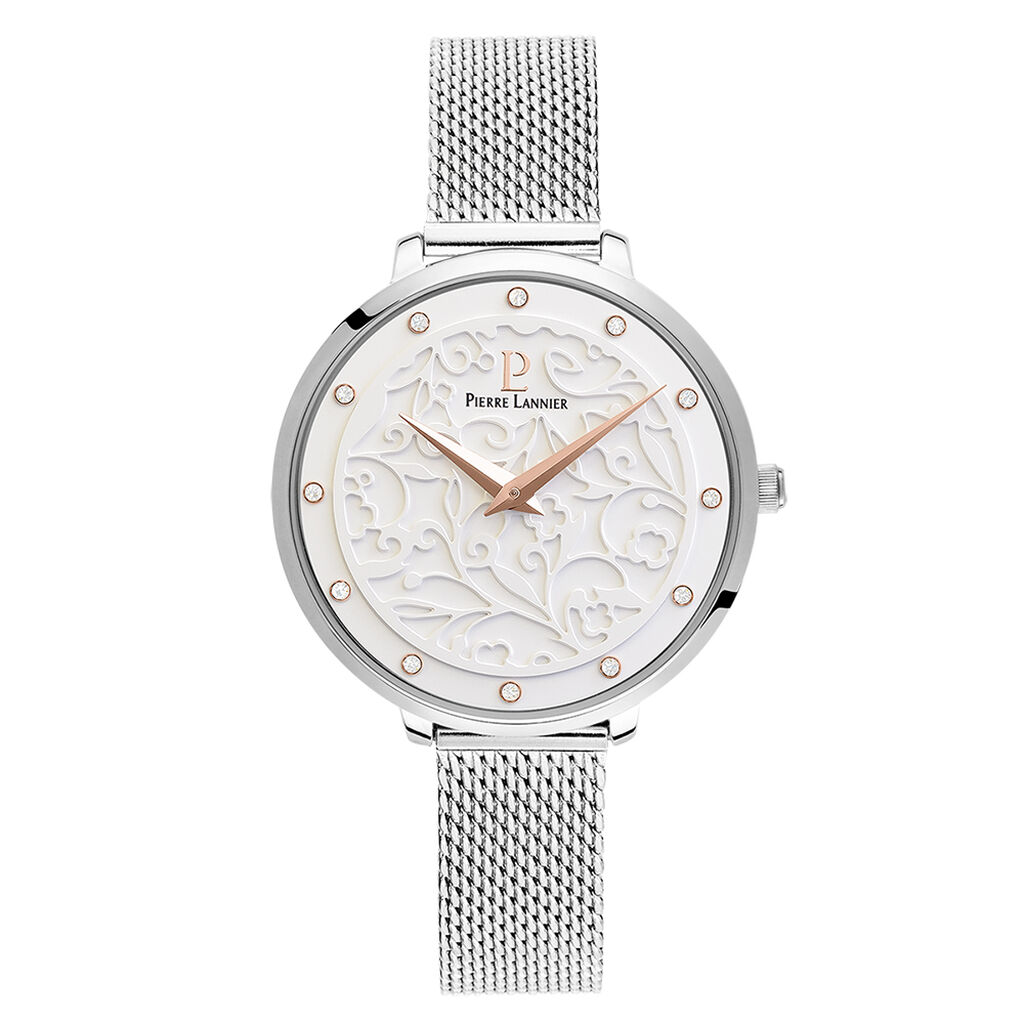 Montre Pierre Lannier Eolia Blanc