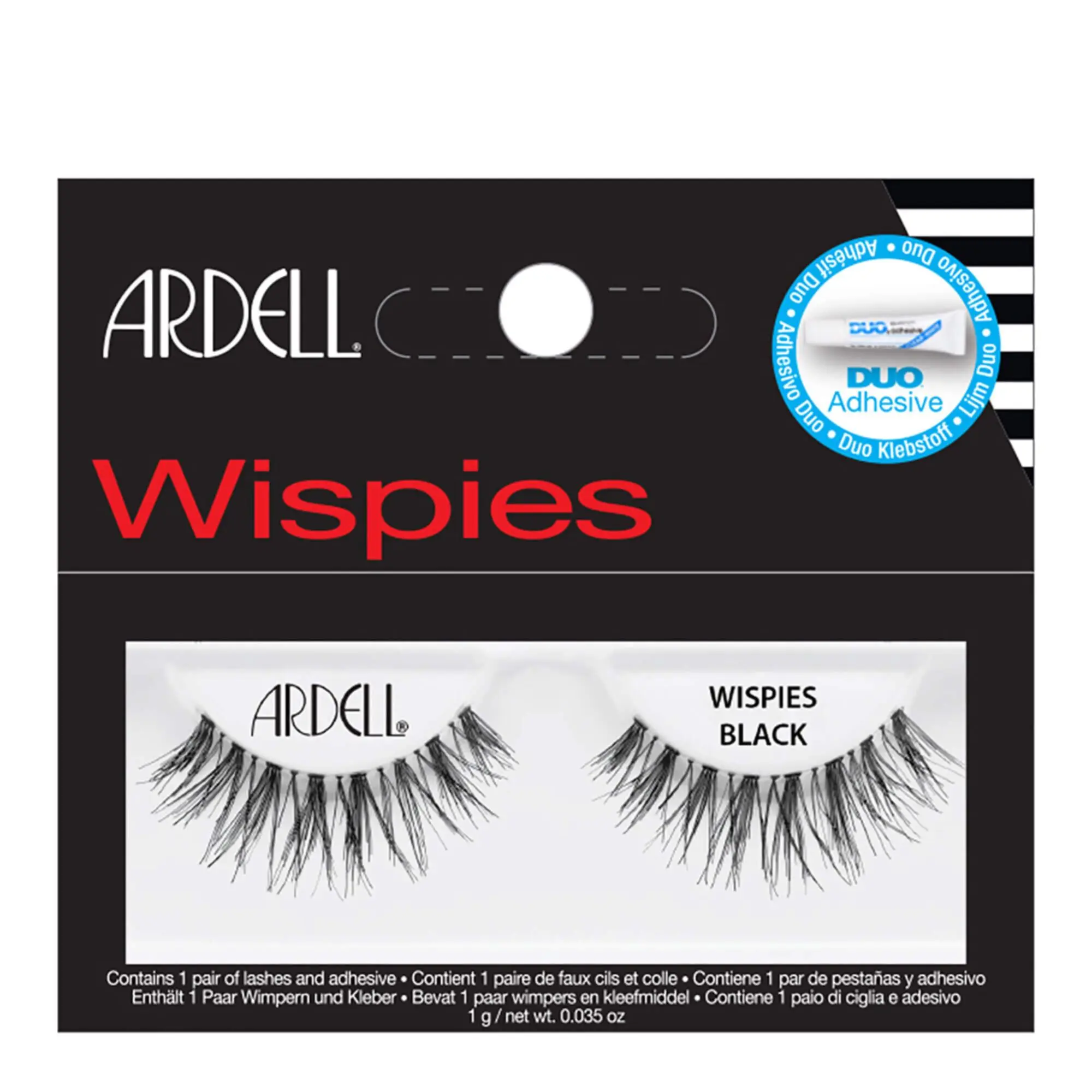 Ardell - Faux-cils Wispies Avec colle Duo- Faux-cils