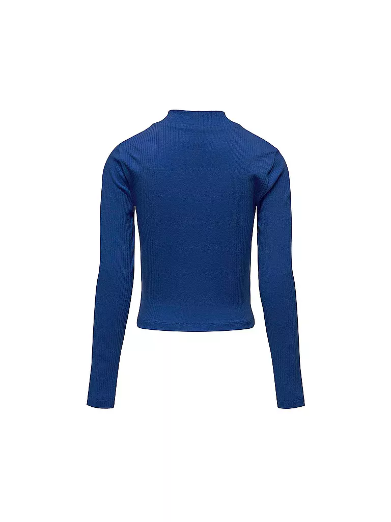 ONLY Mädchen Langarmshirt KOGLINEA  blau