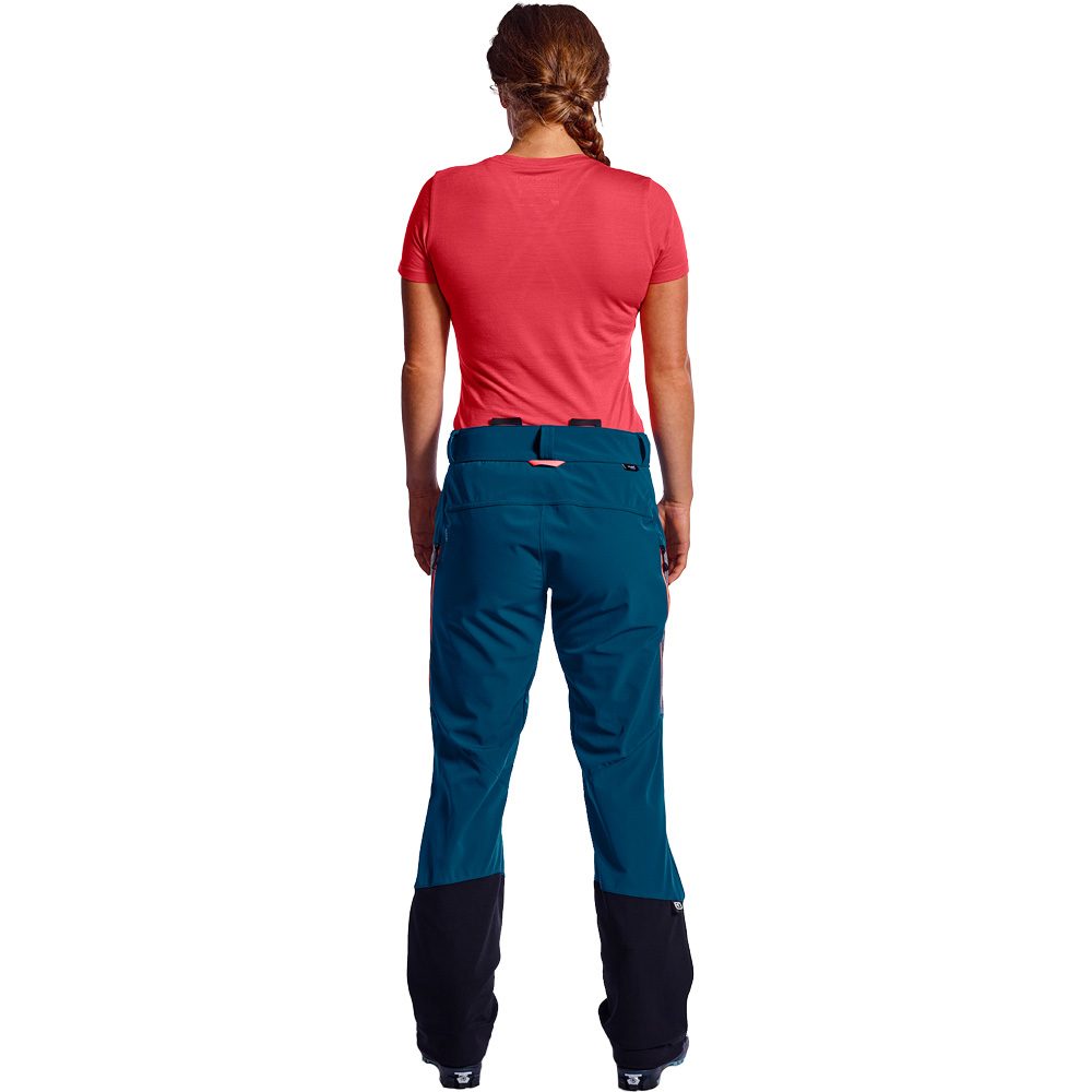 ORTOVOX Pordoi Softshellhose Damen petrol blue