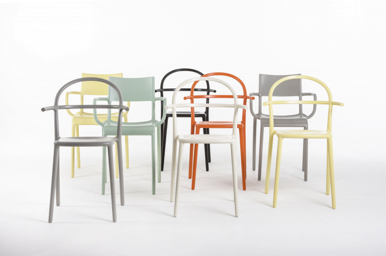Kartell Generic A tuinstoel zwart
