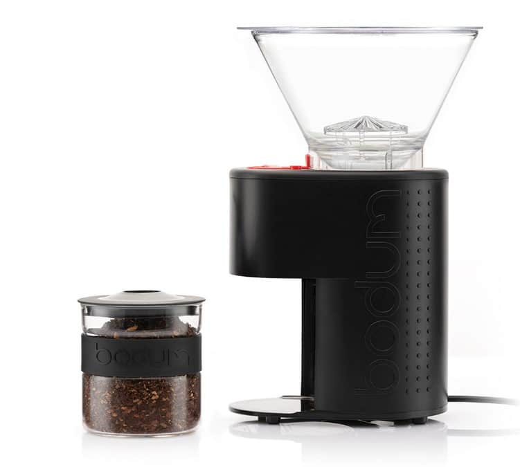 Moulin à café BODUM Bistro 10903-01EURO-3 noir avec timer