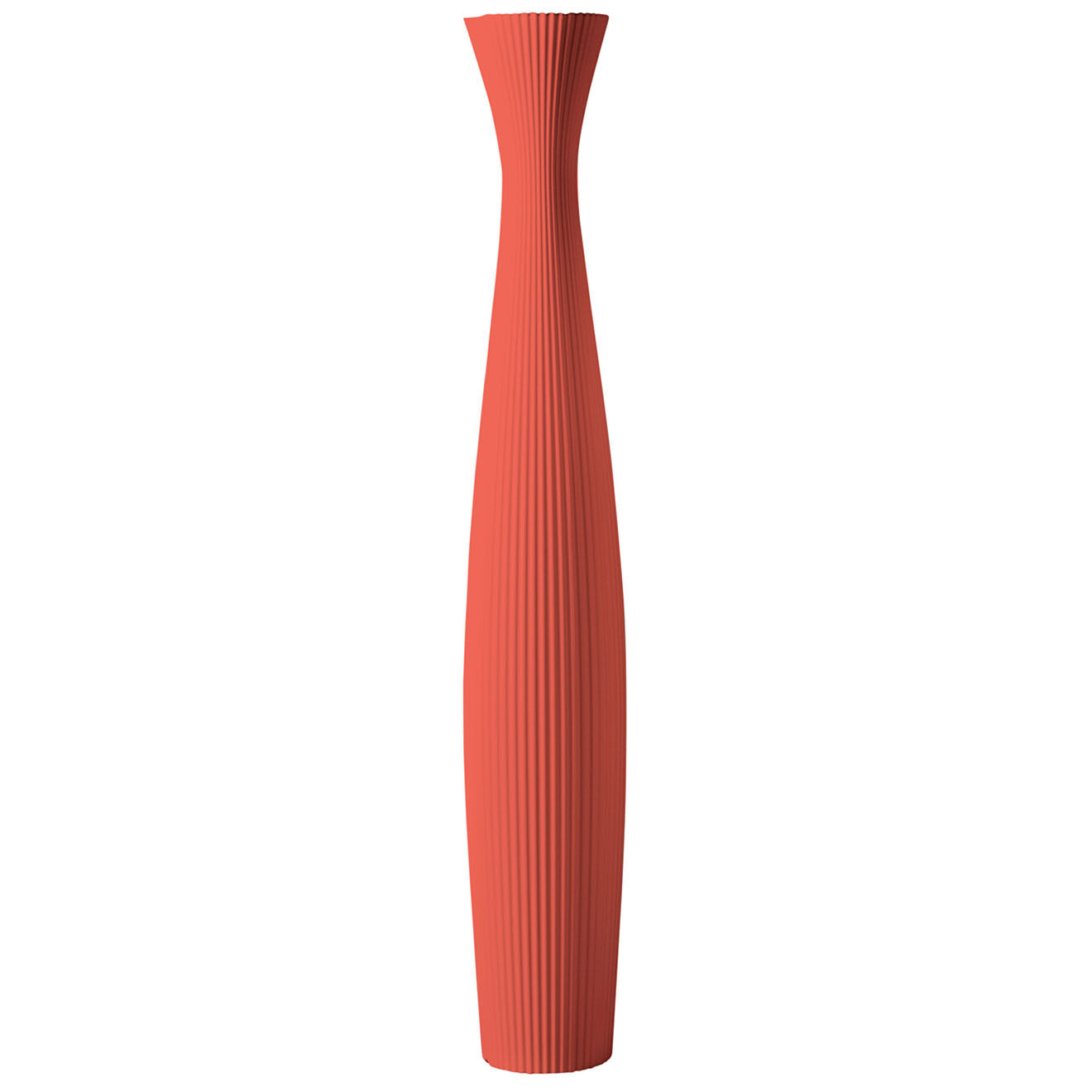 Serralunga Pot scarlett design par christophe pillet corail - 28x180 cm