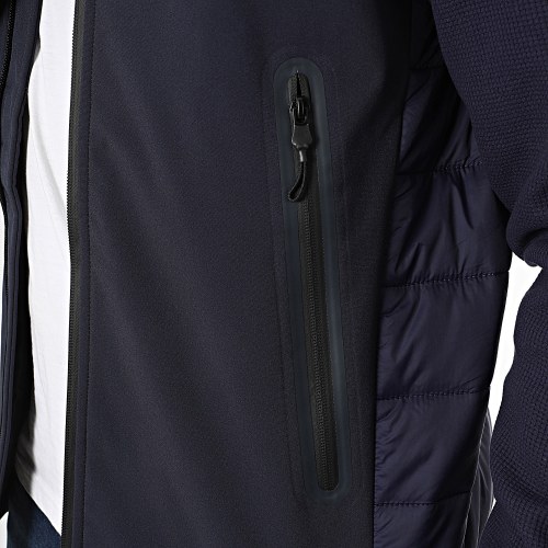 Veste Zippée Bleu Marine