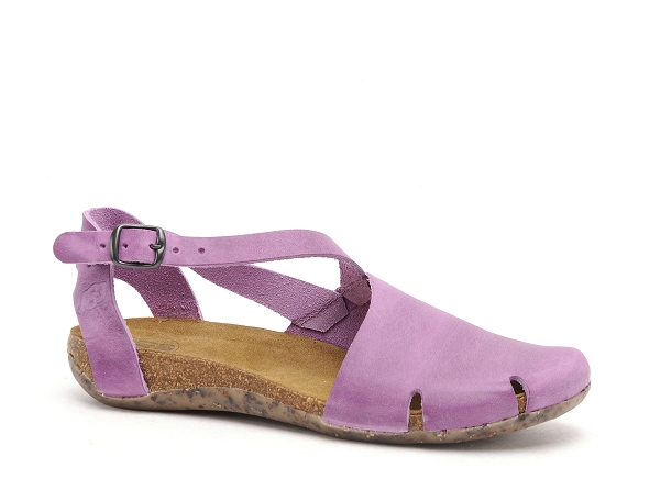 Loints nu pieds plats femme 31203 violet