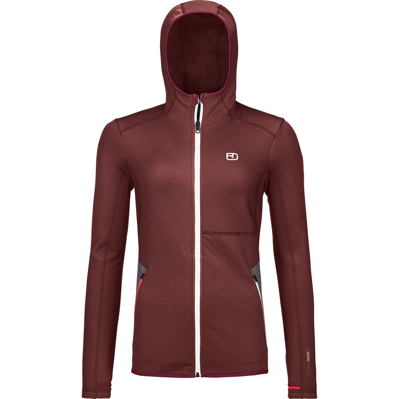 Ortovox Damen Fleece Hoodie Jacke