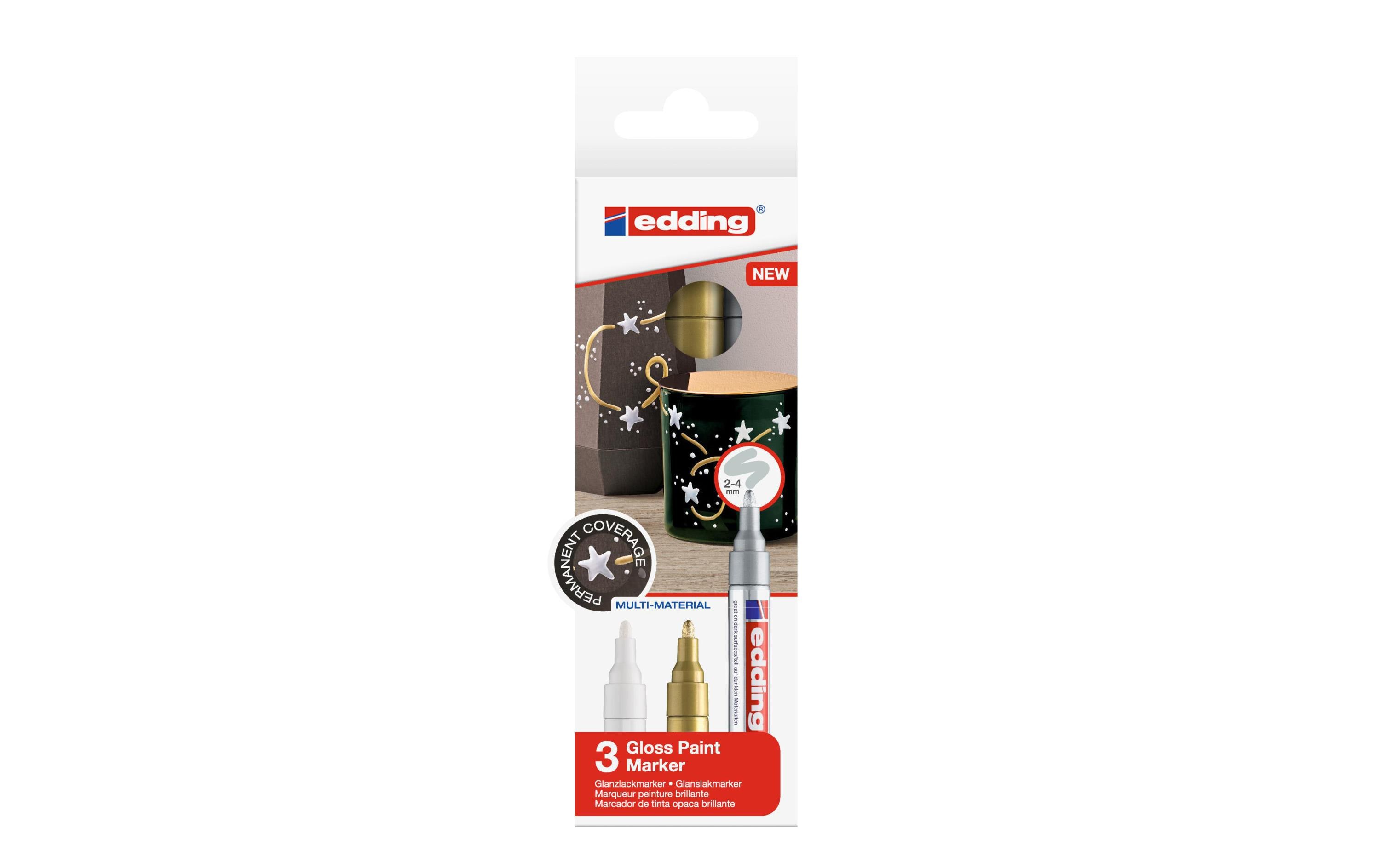 Lackmarker 750 CREA 3 StückGlanzlackmarker