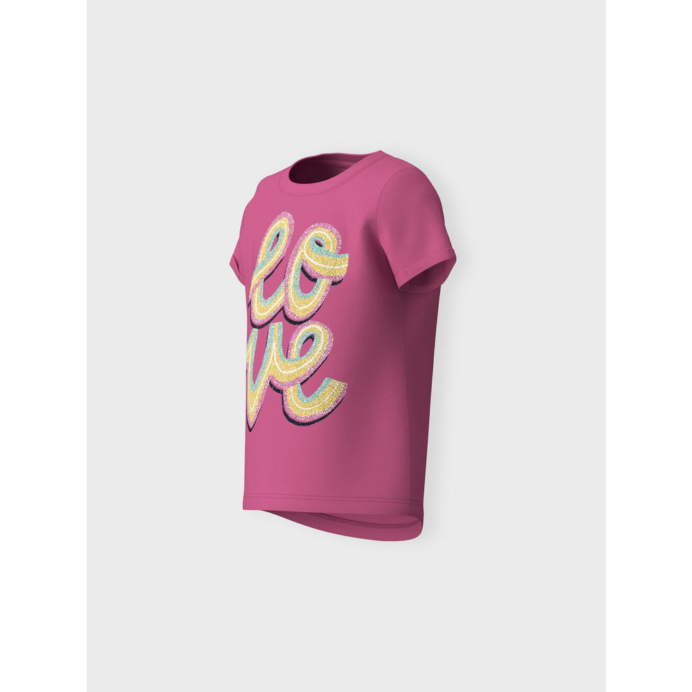 Køb Name It Pink Power Love Vix T-Shirt
