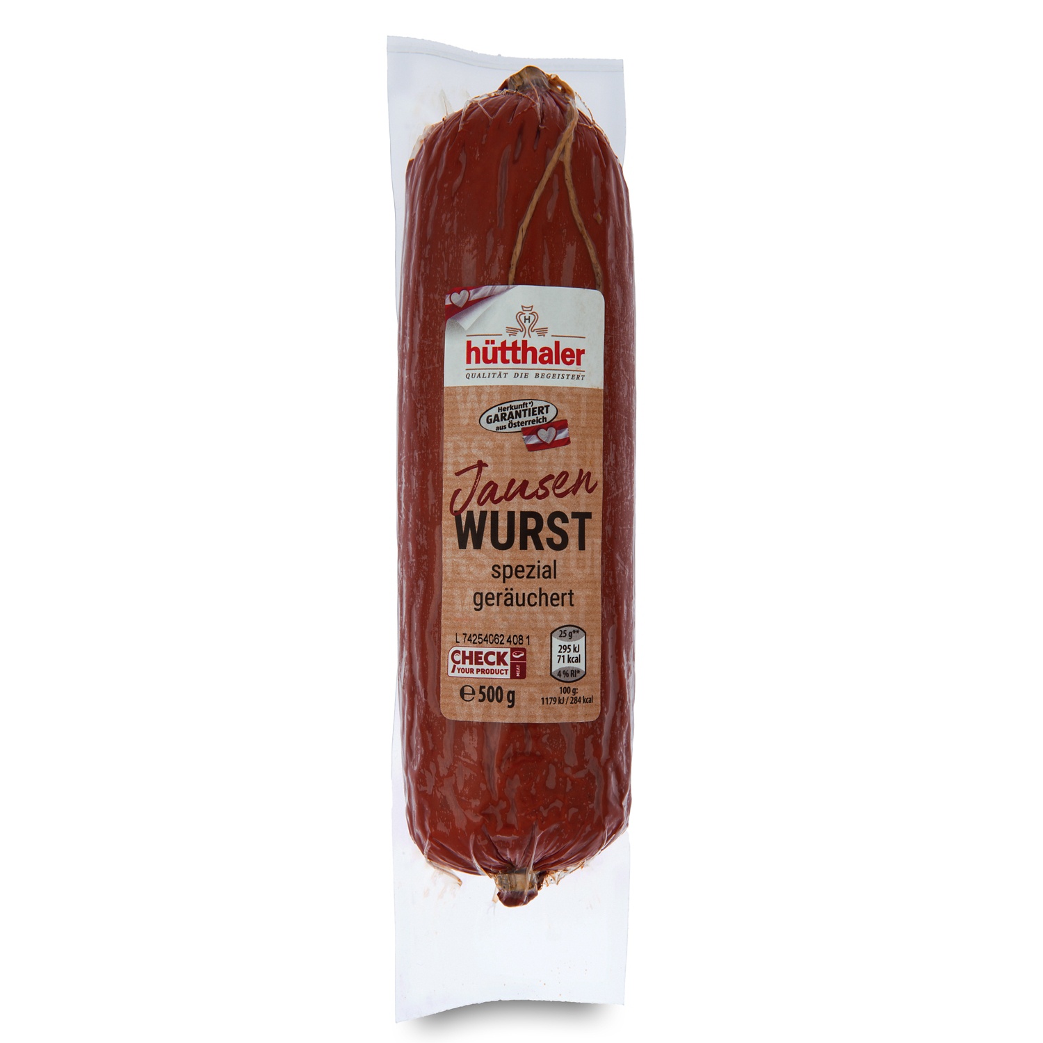 GENUSS 100% AUS ÖSTERREREICH Hartwurst-Sortiment, Jausenwurst 500 g