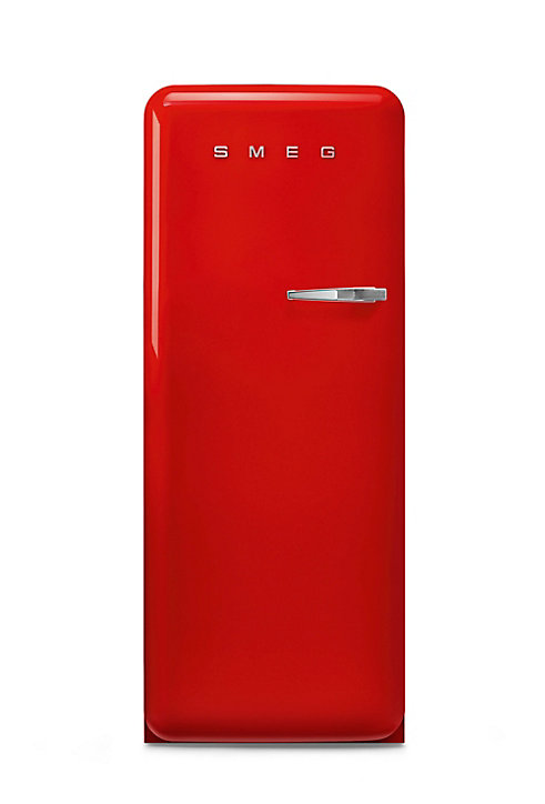 Réfrigérateur congélateur à poser ouverture gauche Smeg FAB28LRD5 244L / 26L rouge