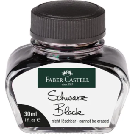 Faber-Castell Tintenglas schwarz 30ml