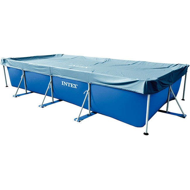 Bâche de protection piscine rectangulaire 450 x 220cm Intex