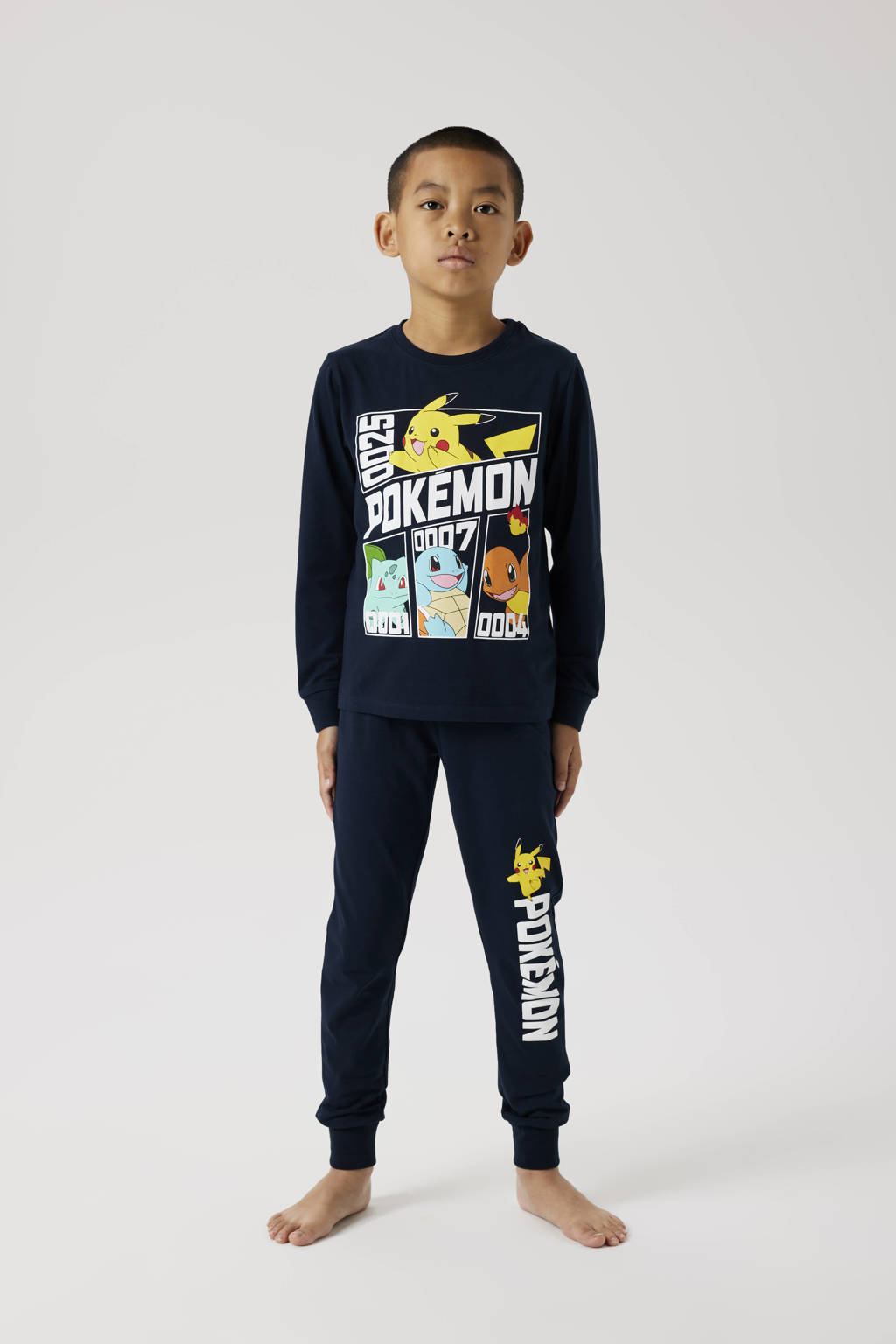 NAME IT Pokemon pyjama donkerblauw