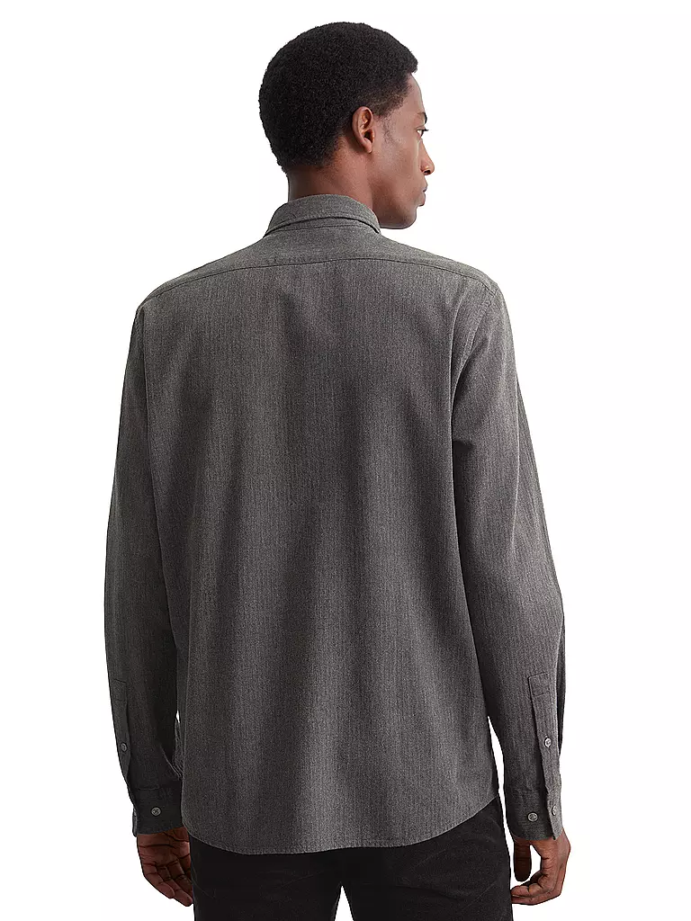 MARC O'POLO Hemd Regular Fit grau
