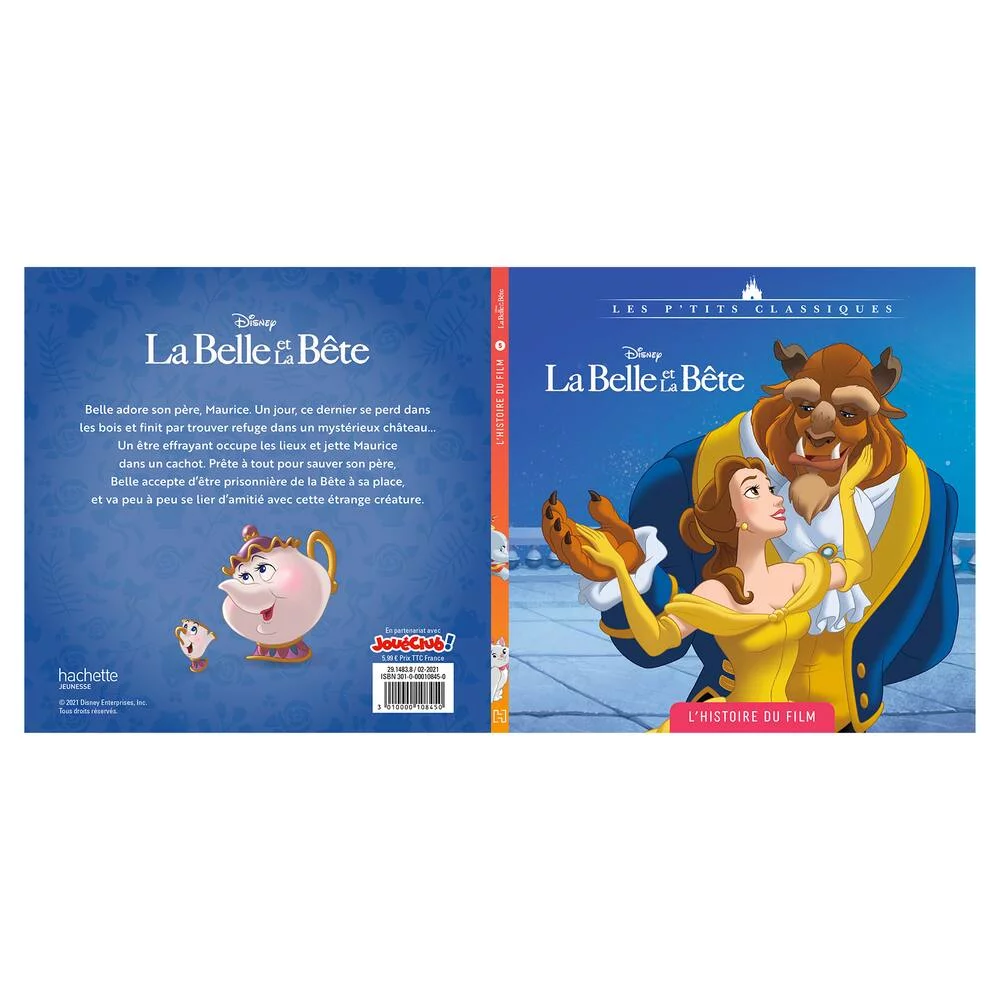 DISNEY LA BELLE ET LA BETE - ALBUM ILLUSTRE - L'HISTOIRE DU FILM