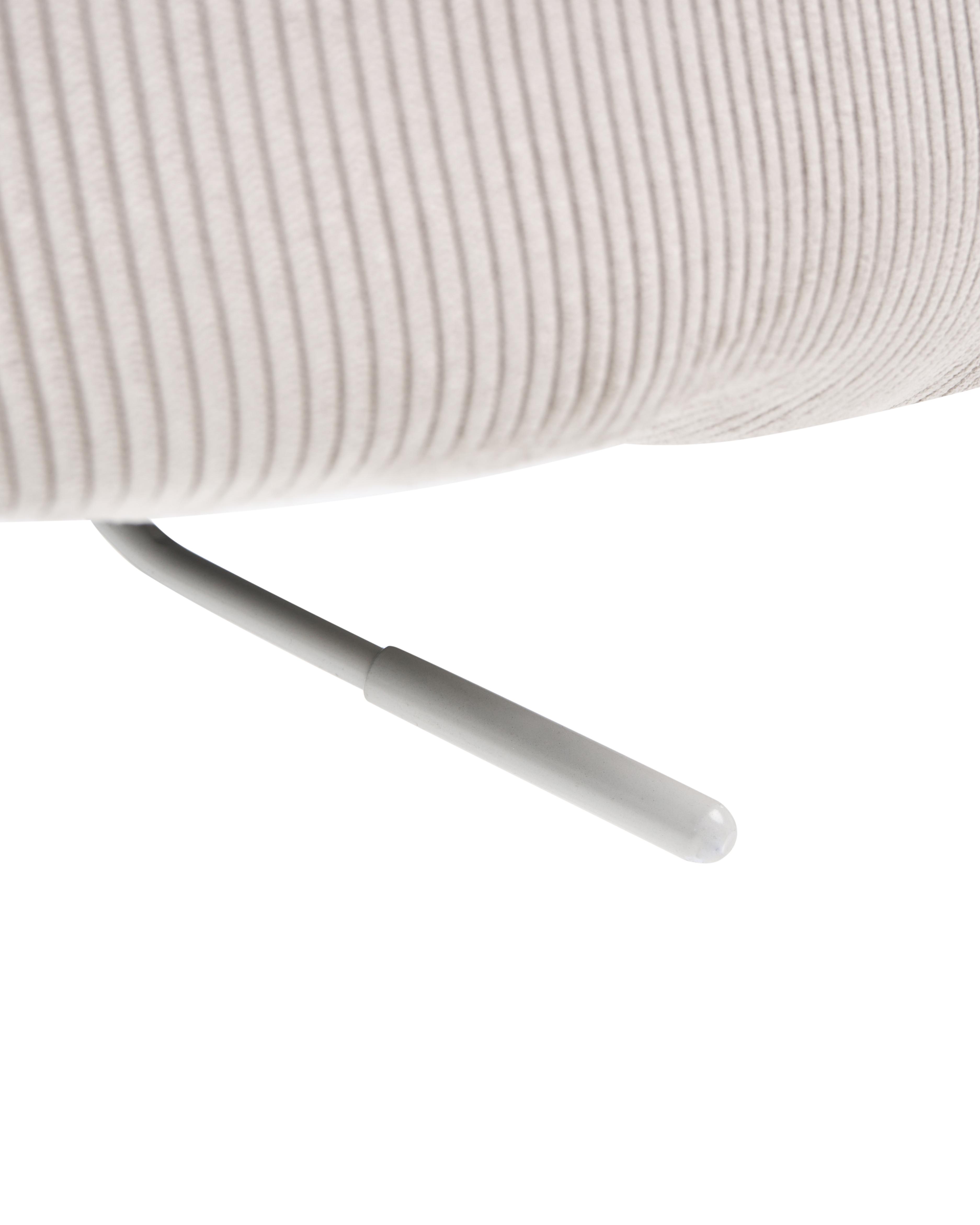 Bureaustoel DRYDEN Corduroy Lichtbeige