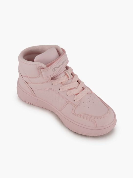 Champion Hoher Sneaker pink