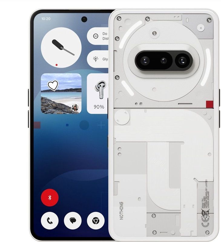 Nothing - Phone (3a) - Mobiele Telefoon - Wit - 8GB/128GB - 5G