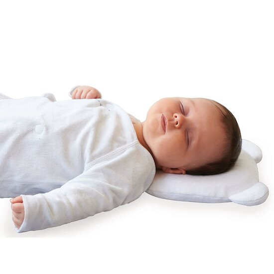Coussin cale tête P'tit Panda   Blanc        de               Candide