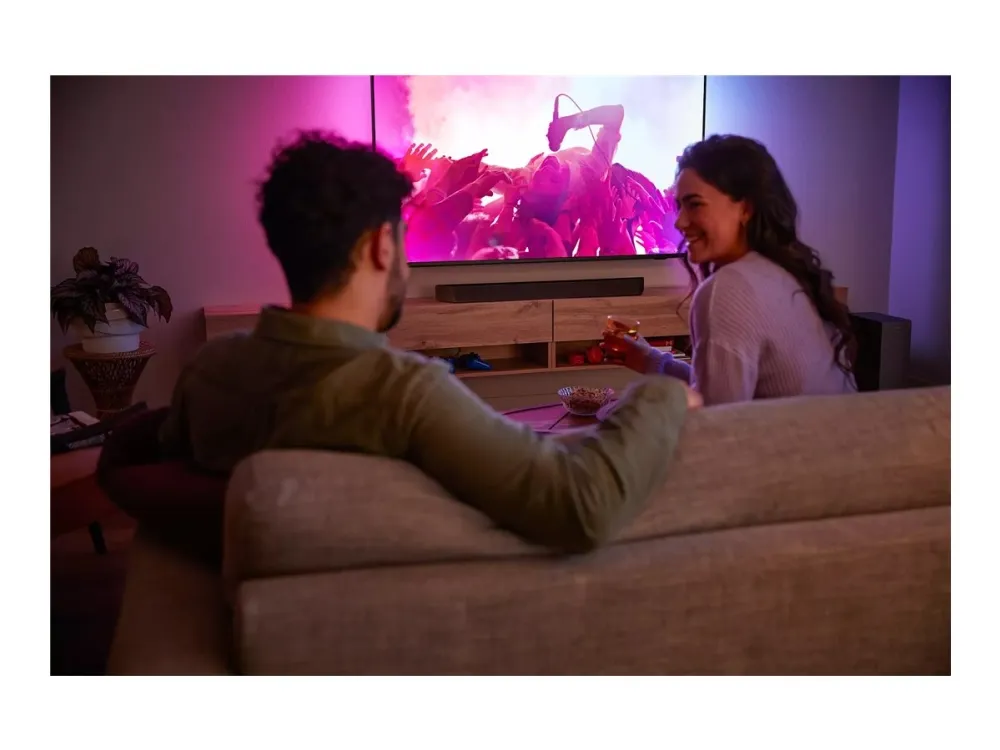 Philips TAB8507B 3.1 Dolby Atmos Soundbar lydsystem, sort