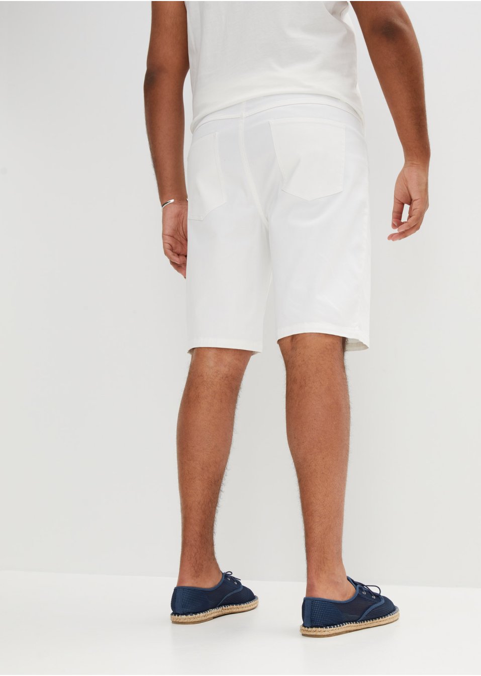 Bermuda en jean extensible, Classic Fit