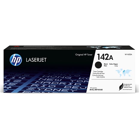 HP 142A original laserjet toner - sort