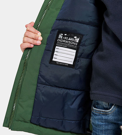 Didriksons Vinterjakke - Bj?rven - Pine Green