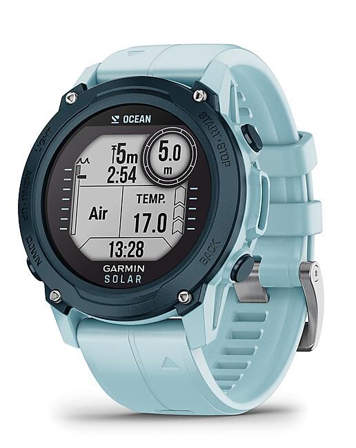 GARMIN - ORDINATEUR DE PLONGEE DESCENT G1 SOLAR OCEAN EDIT