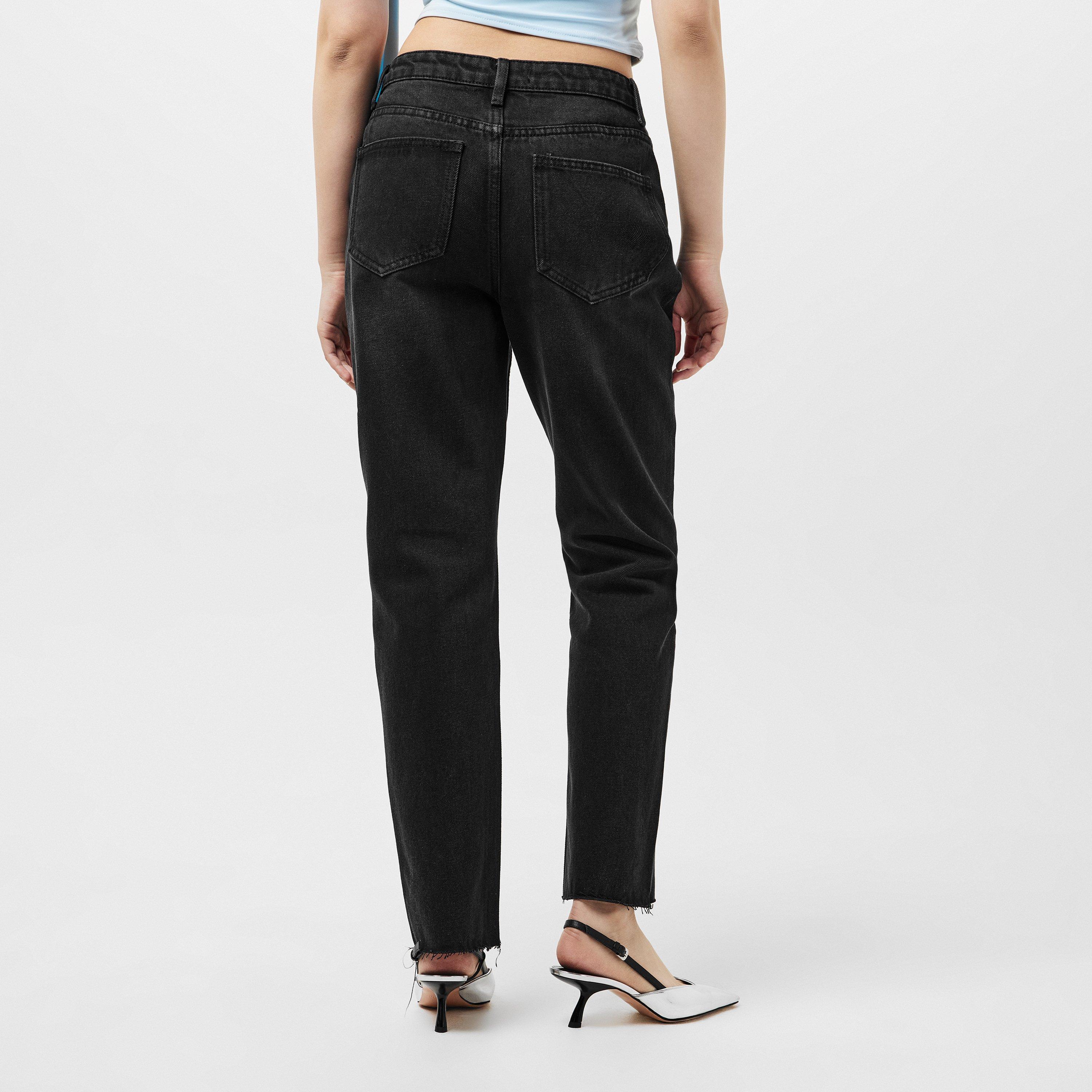Missy Empire ME Denim Mom Jeans Womens