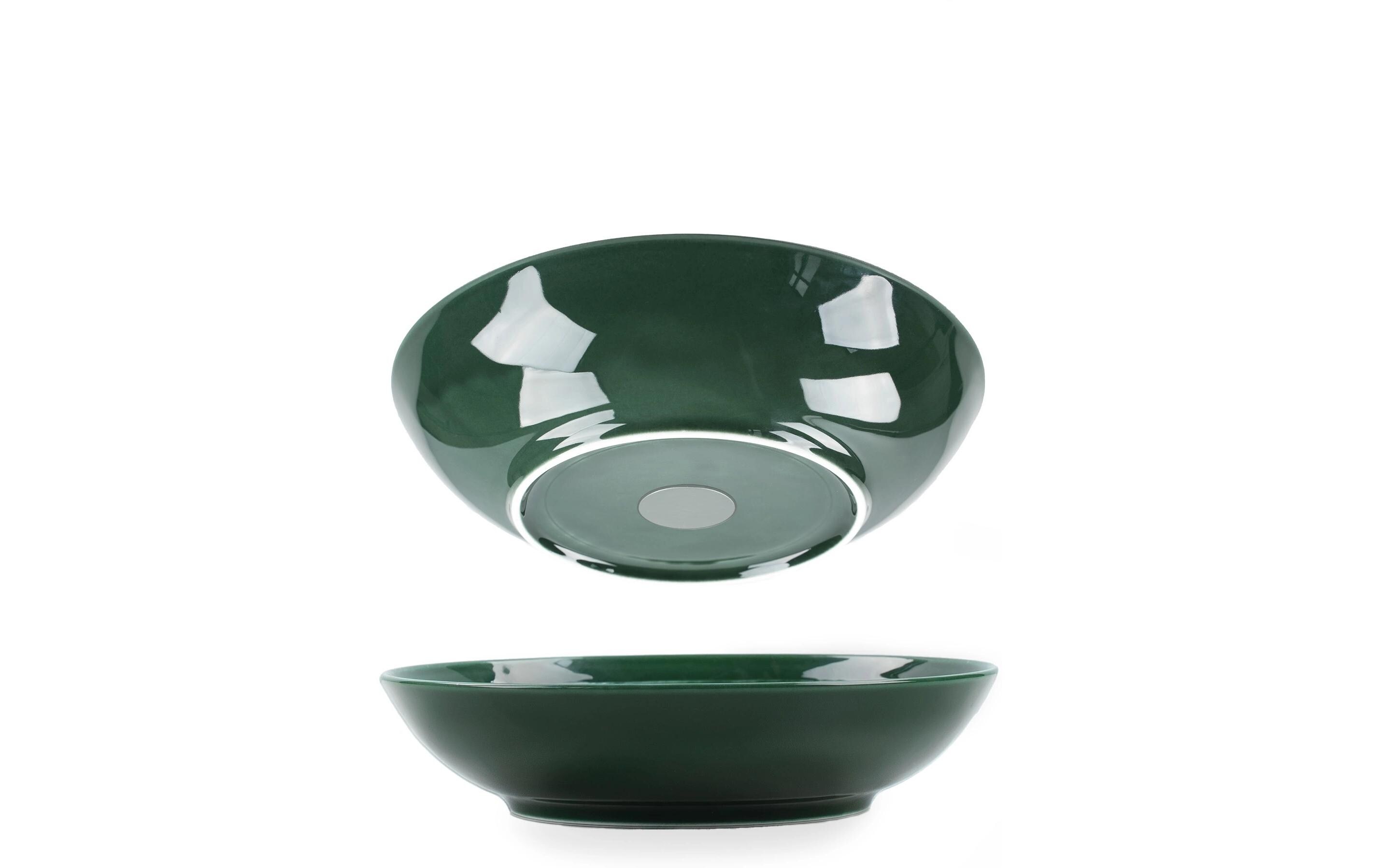 Magnet-Food-Bowls DunkelgrünStabile Outdoor-Schale für unterwegs