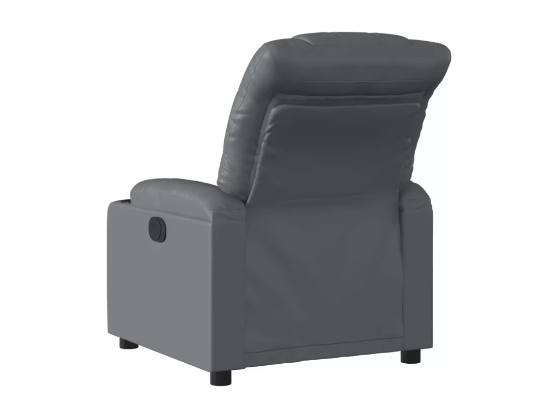 Fauteuil inclinable Gris Similicuir