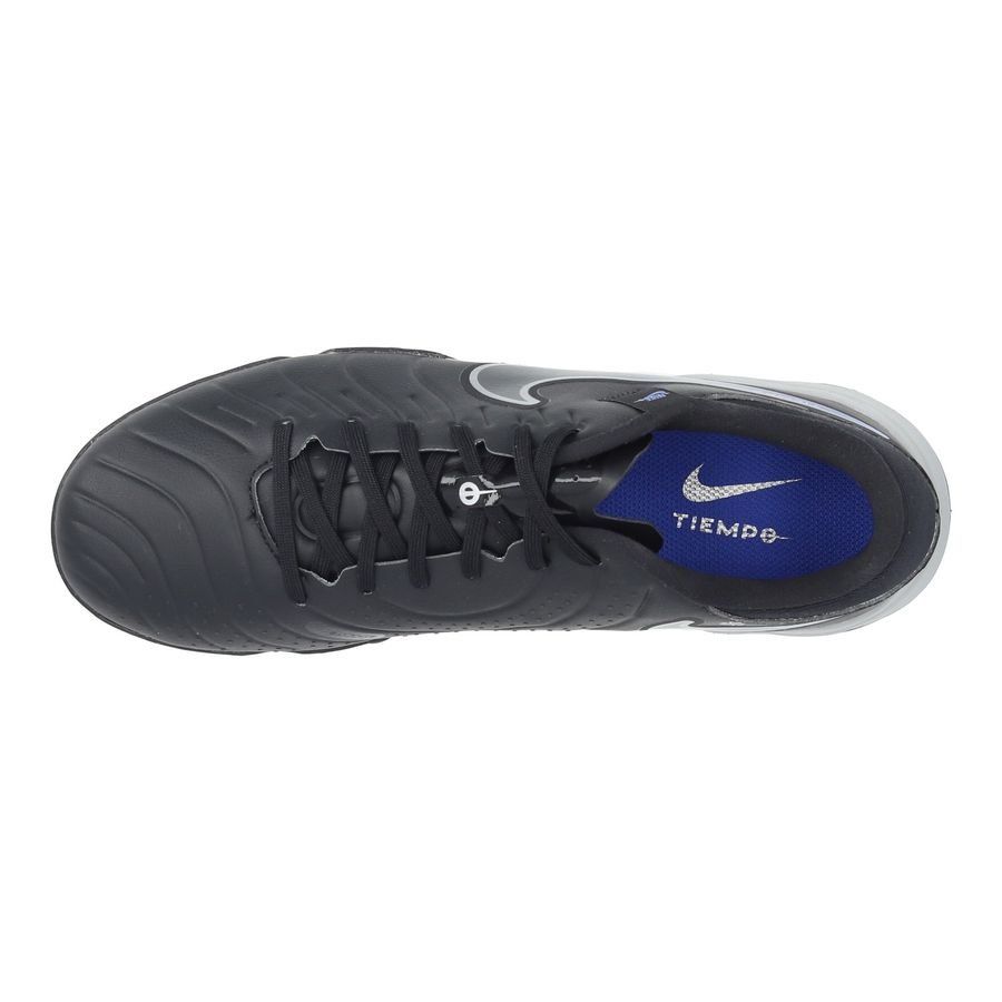 Nike Tiempo Legend 10 Academy TF Shadow - Noir/Chrome/Bleu