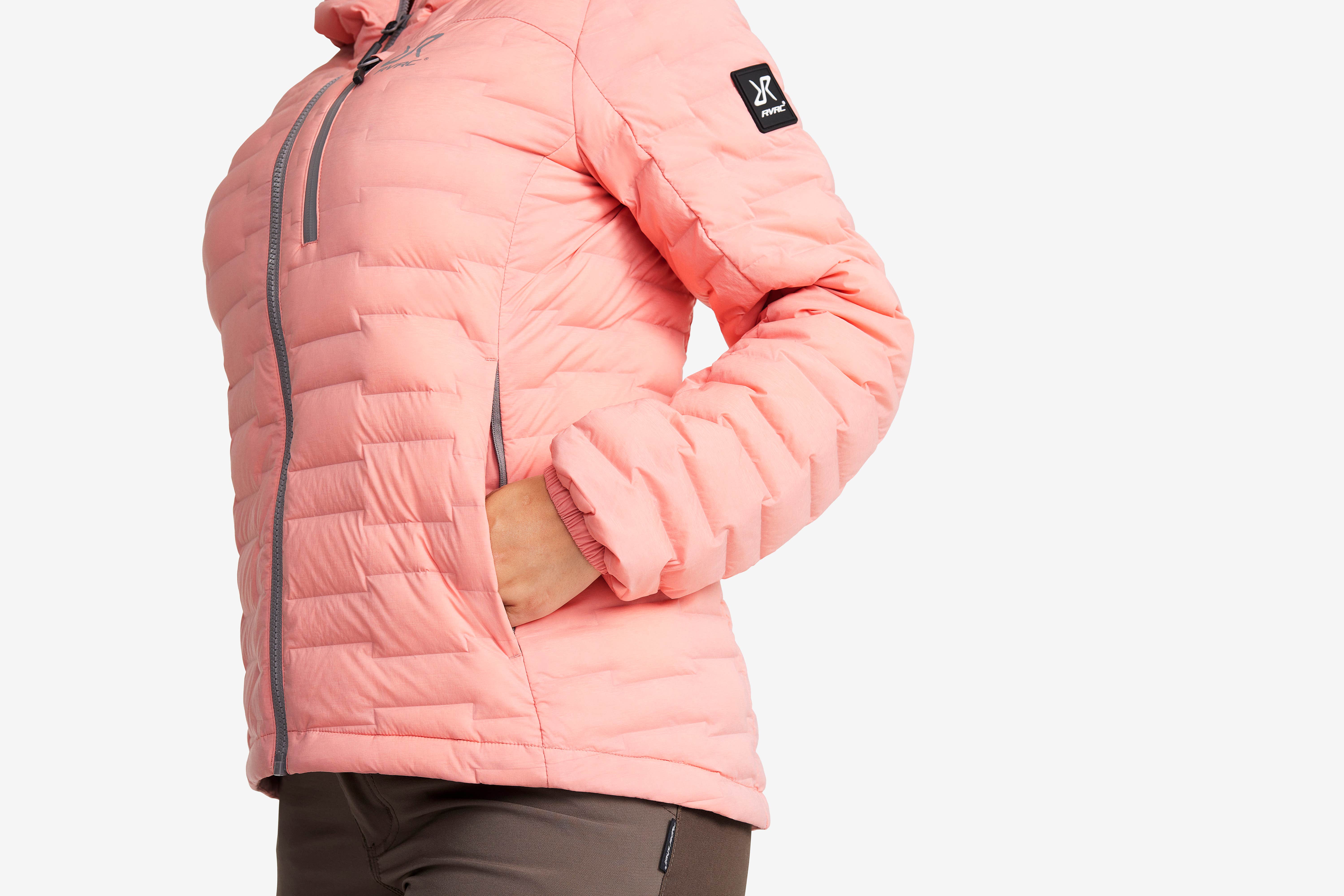 Flex Stretch Down Jacket Dame Blush