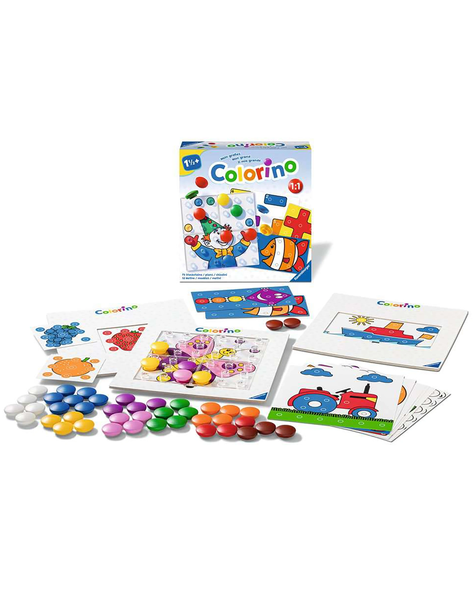 Steckspiel MEIN GROSSES COLORINO in bunt