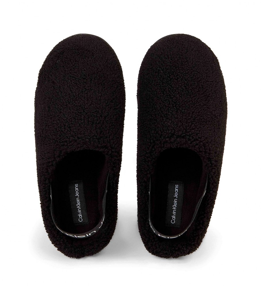 Calvin Klein Jeans Pantuflas Home Clog Surfaces preto