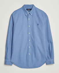 Polo Ralph Lauren Slim Fit Garment Dyed Oxford Shirt Bastille Blue