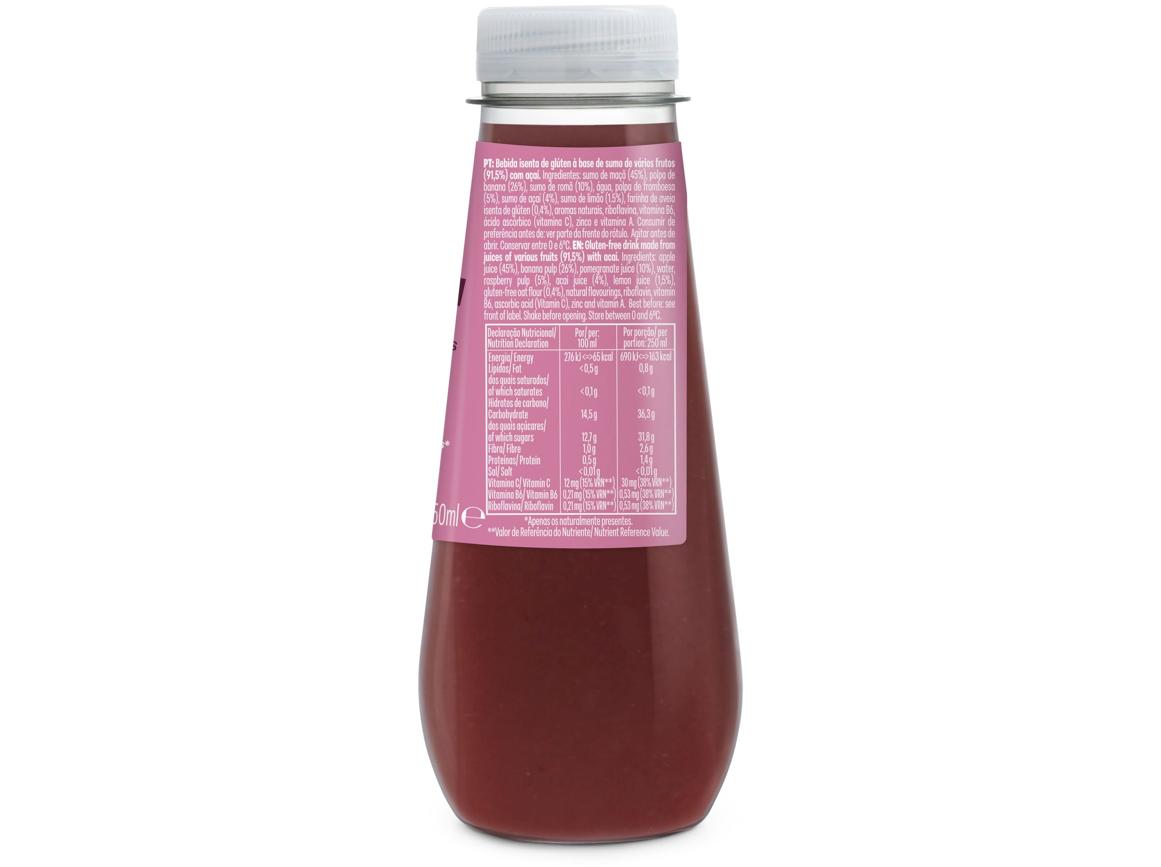 SUMO COMPAL SMOOTHIE ENERGIA 0.25L