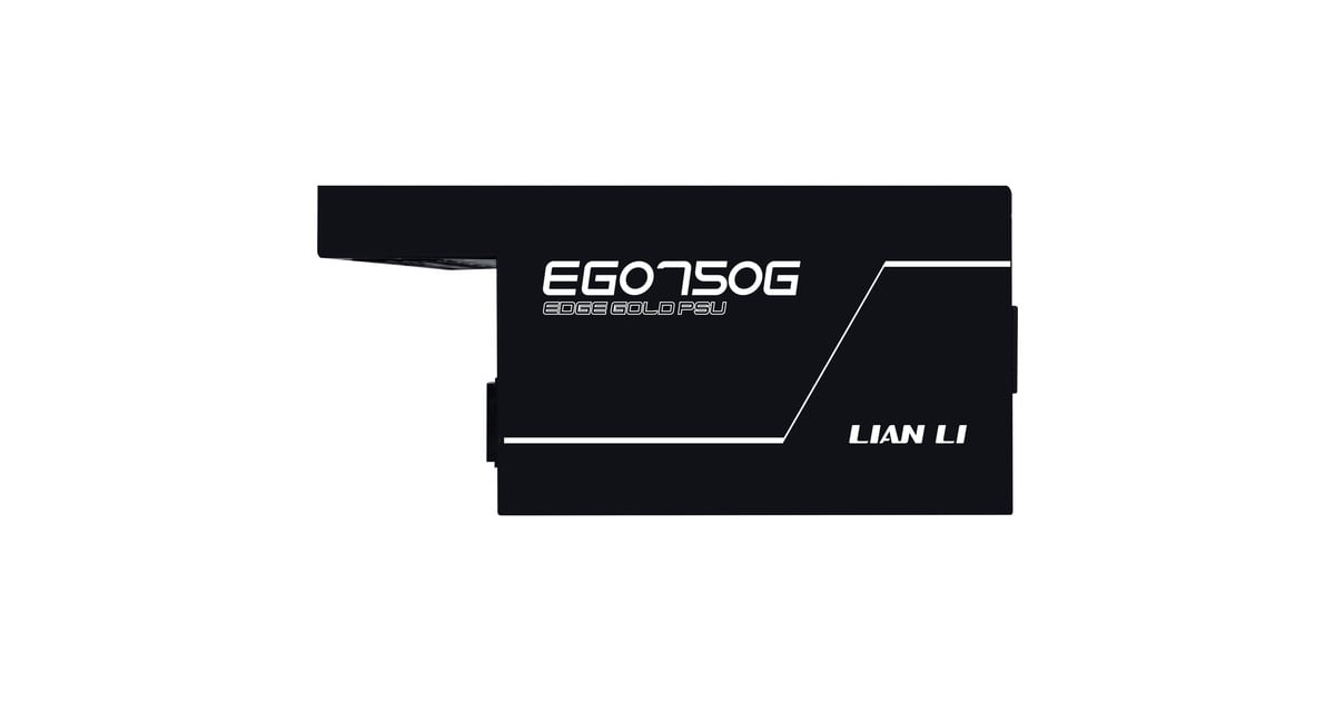Lian LiEDGE GOLD 750 modulaire 750 watt voeding   (Zwart, 1x 12V-2x6, 3x PCIe)