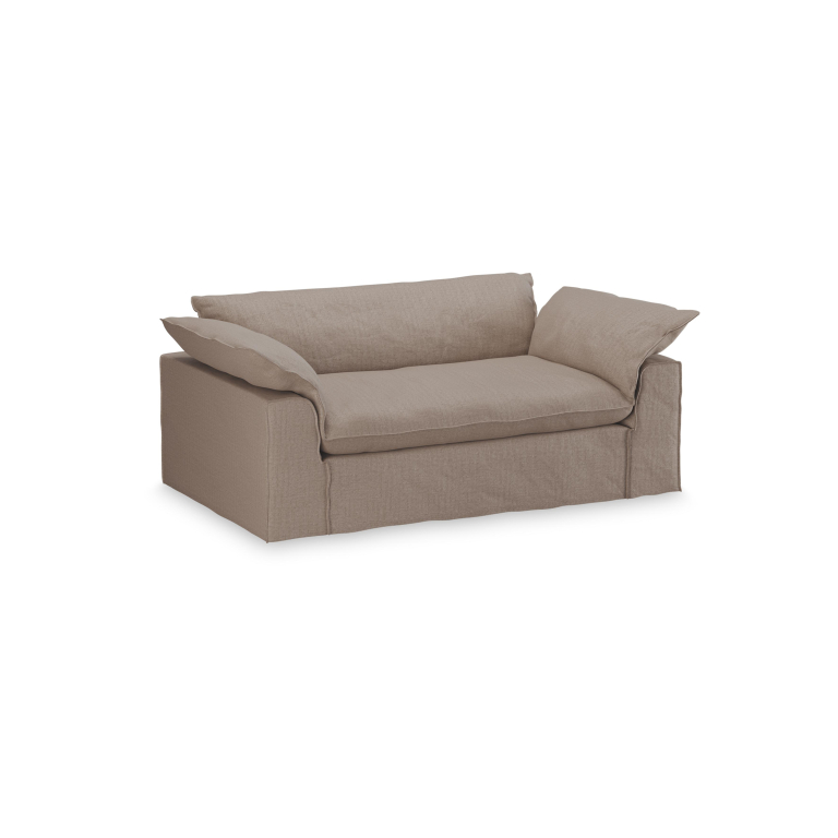 HKliving Nomad bank 204 Linen, Army Green