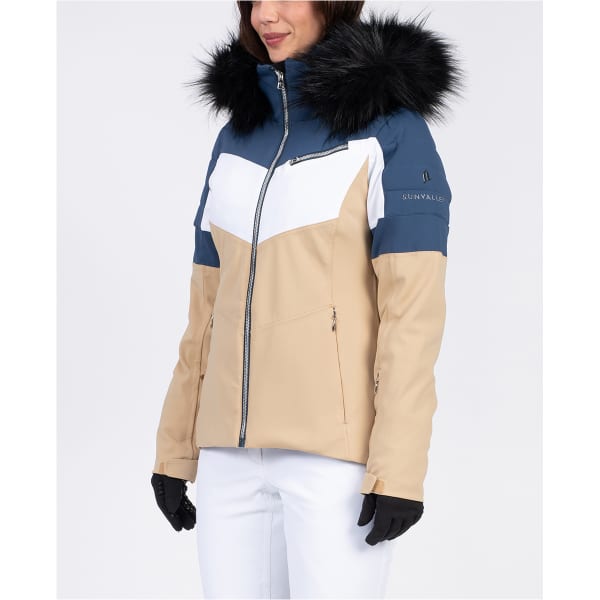 Veste de ski SUN VALLEY KOSMO SABLE DORÉ