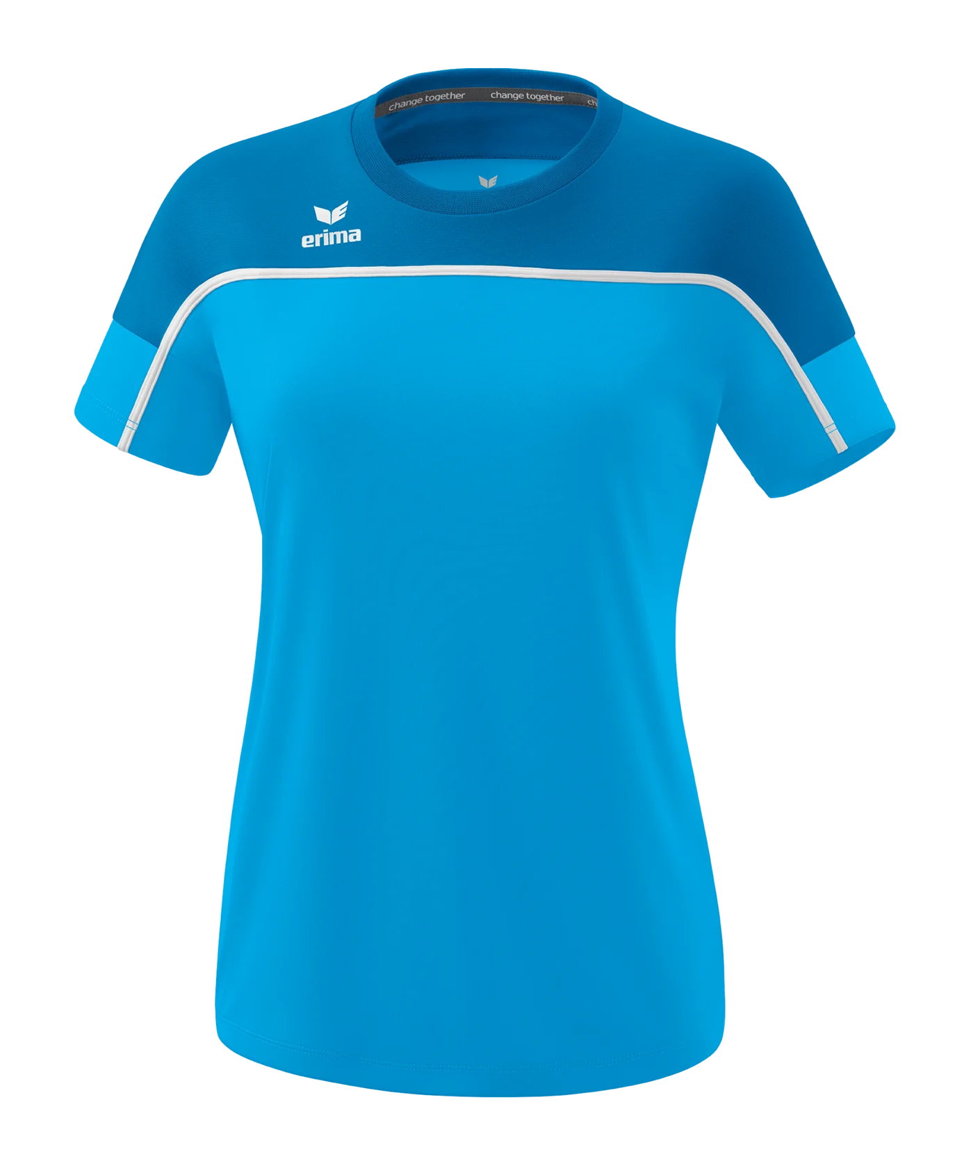Erima Change By T-Shirt Damen Blau