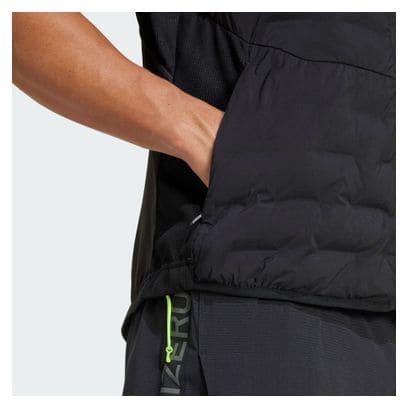 Veste thermique sans manche Adidas Adizero Vest Noir Homme