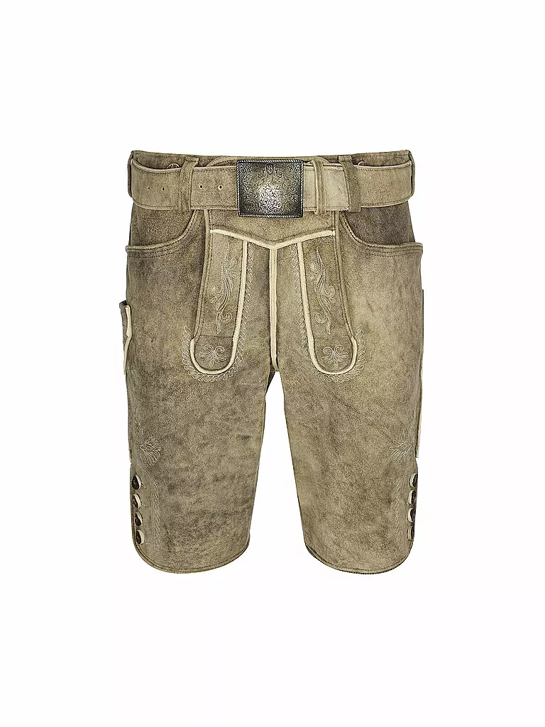 BECKERT Lederhose  hellbraun
