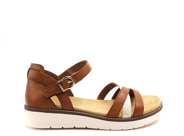 Remonte nu pieds plats femme d2046 marron