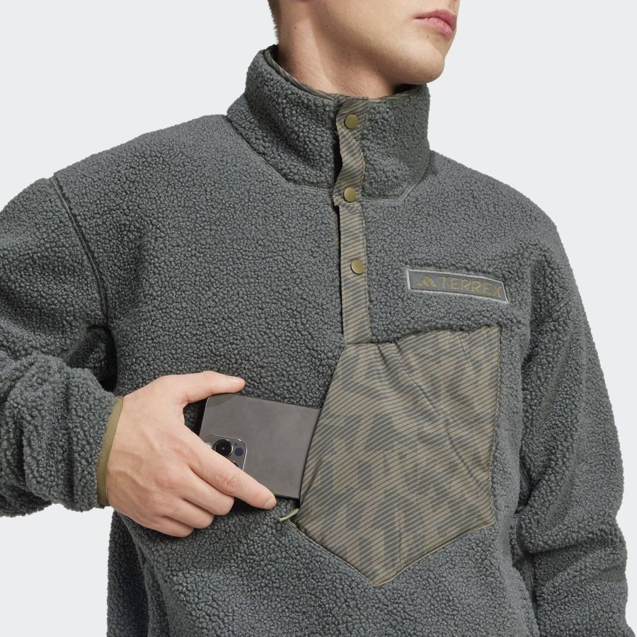 Adidas Sweat-shirt à capuche molleton épais Terrex Xploric