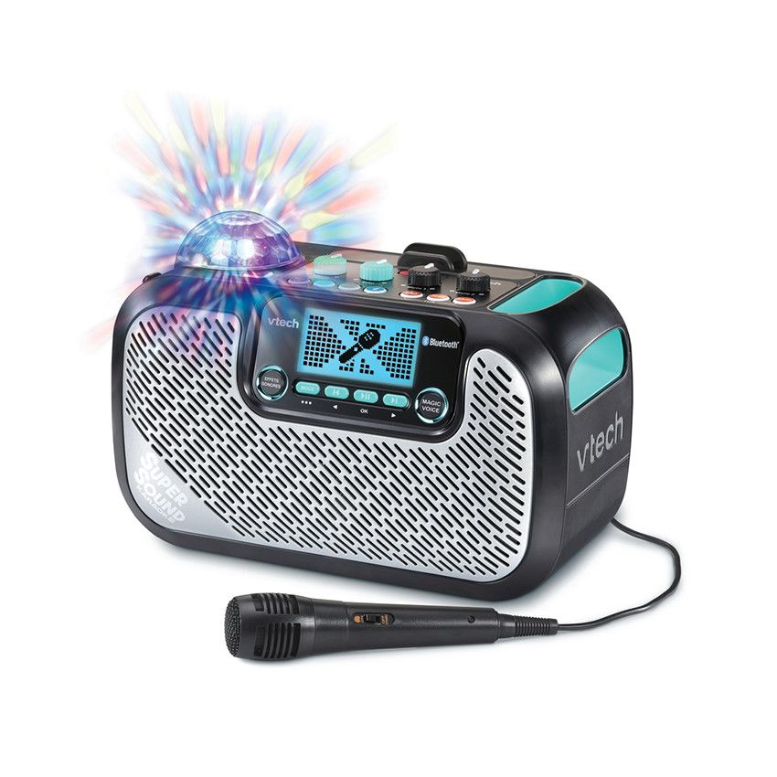 Enceinte musicale SuperSound Karaoke - Ecru
