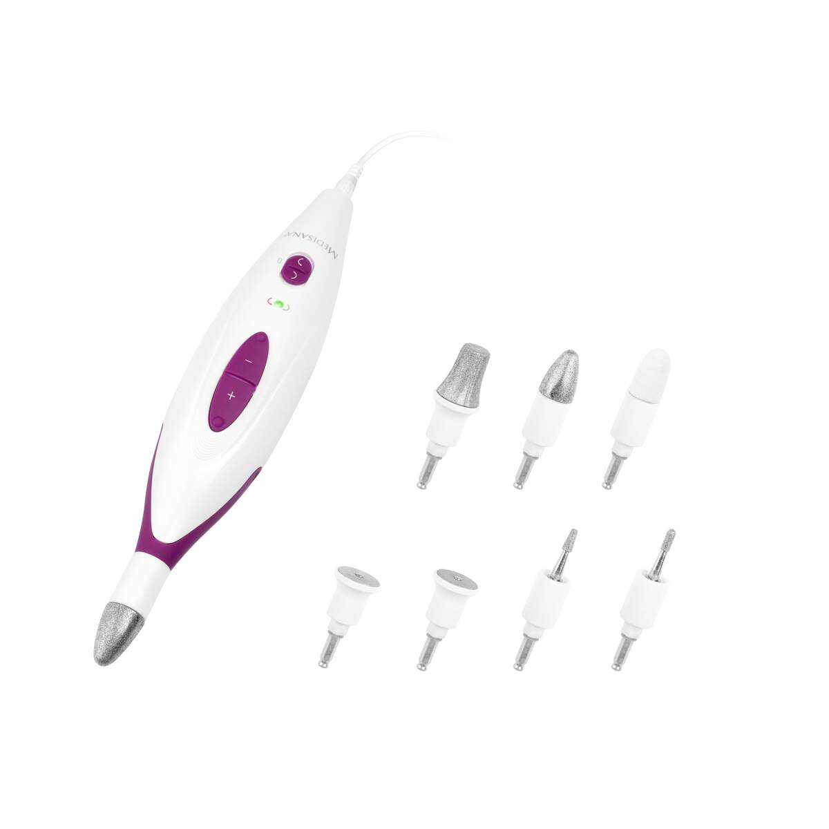Hand- und Fusspflegegerät Medisana MP815 violett,weiss