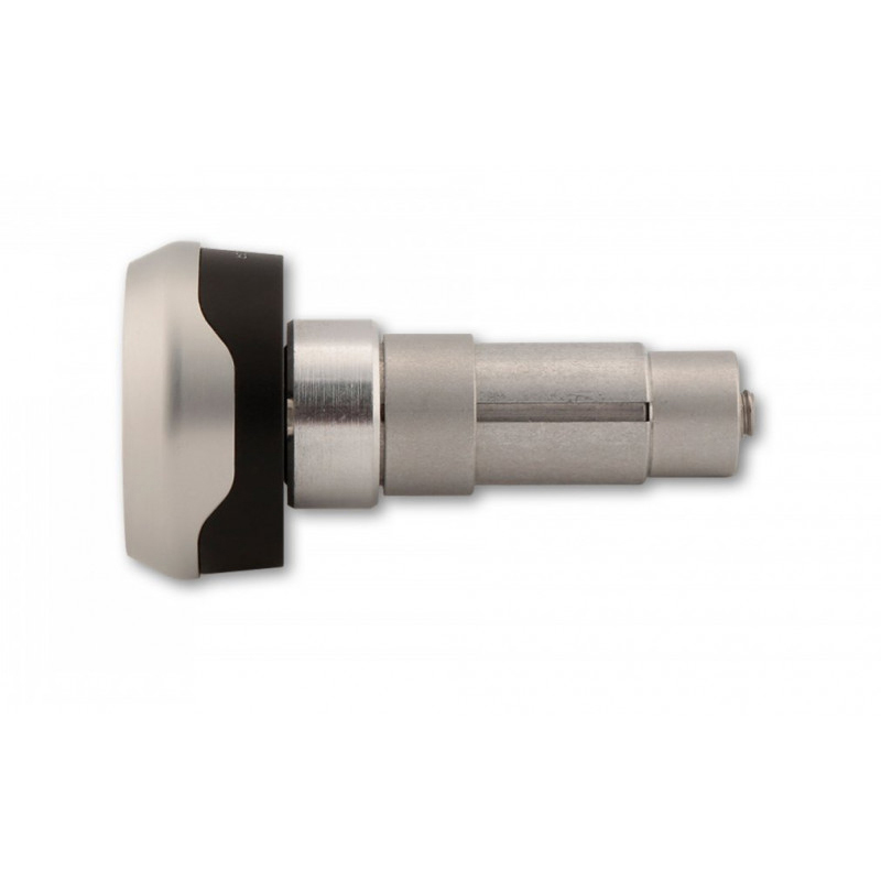 Highsider - Embouts de guidon Akron-XS Argent / Noir